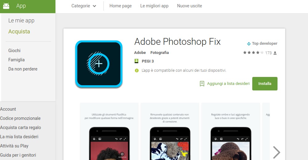 Photoshop fix download for android