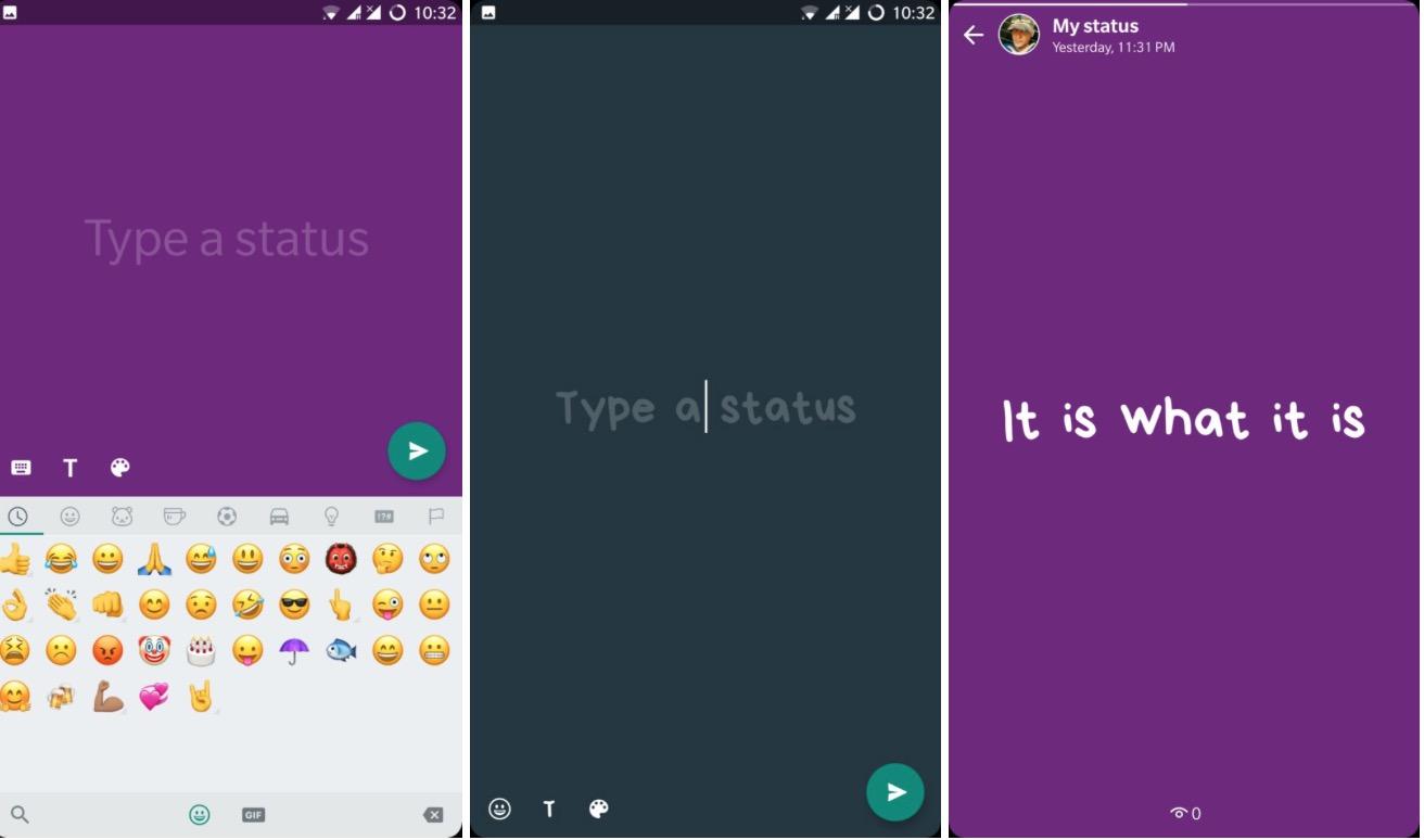 WhatsApp, presto in arrivo gli stati con sfondo colorato: ecco come funzionano WhatsApp, presto in arrivo gli stati con sfondo colorato: ecco come funzionano