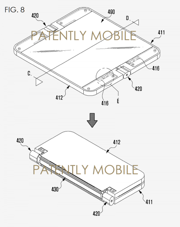 Smartphone flessibile Samsung brevetto (1)