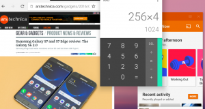 Android N multi windown a finestre