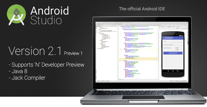 Android Studio 2.1 preview 1