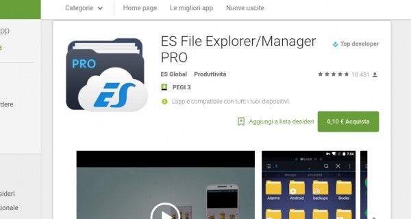 ES File Explorer Manager PRO   App Android su Google Play