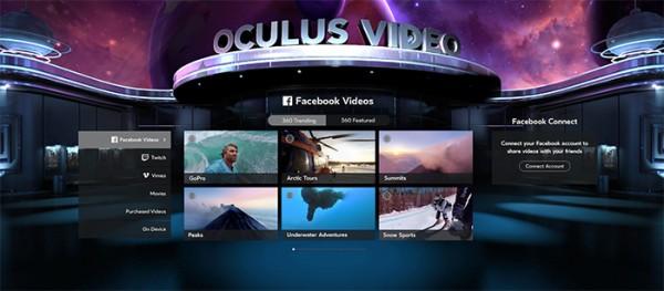 Facebook video a 360° Samsung Gear VR