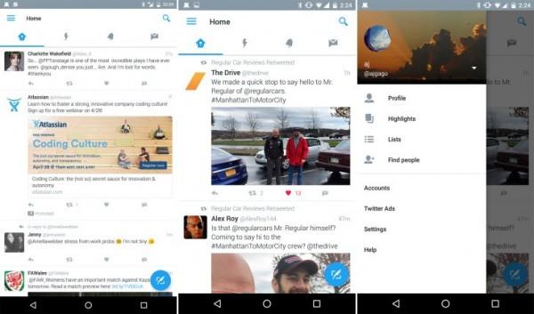 Twitter Material Design