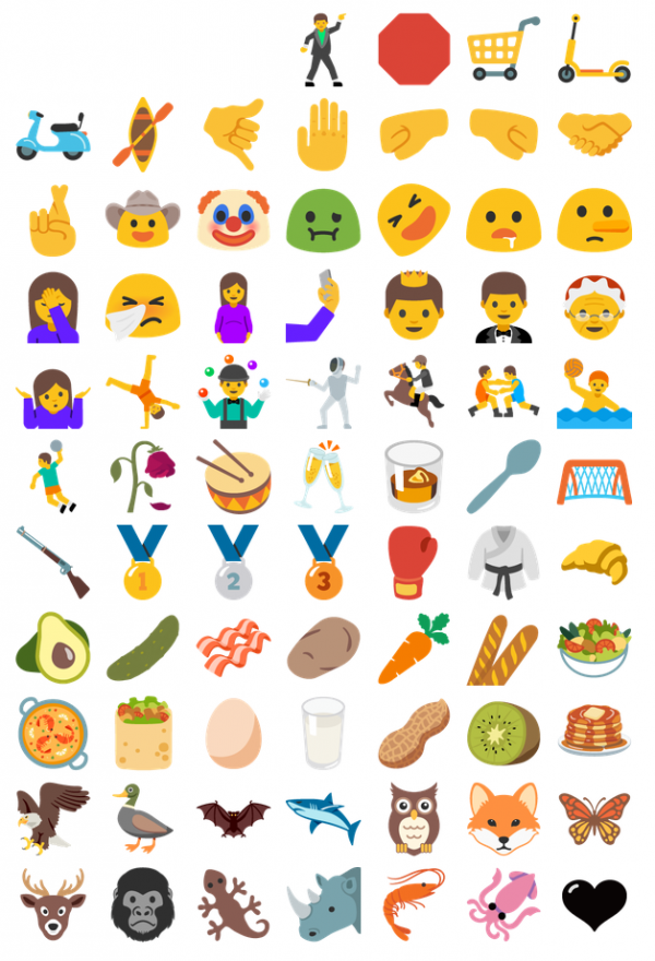 Unicode 9.0 Android N