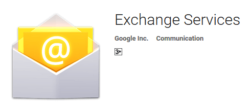 Servizi Exchange Google