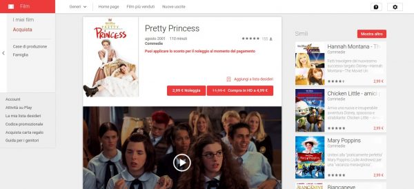 Pretty Princess   Film su Google Play