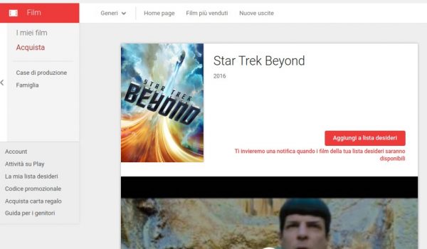 Star Trek Beyond   Film su Google Play