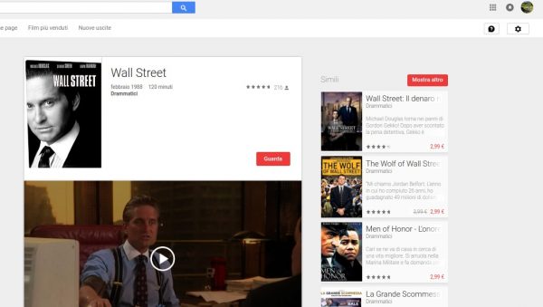 Wall Street   Film su Google Play