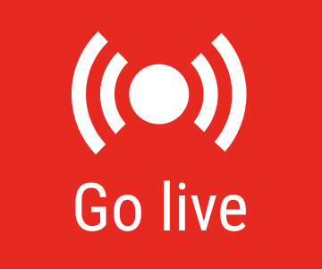 YouTube Go Live streaming
