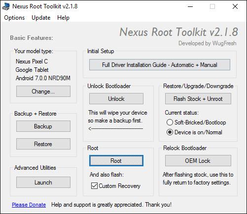 Nexus Root Toolkit 2.18