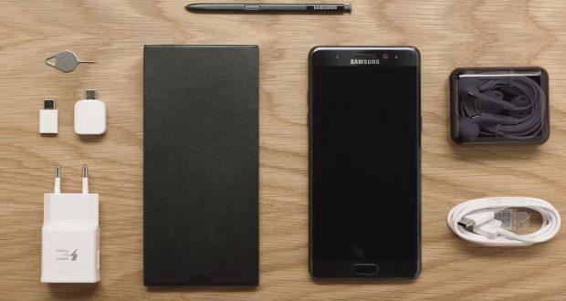 Samsung Galaxy Note 7 unboxing
