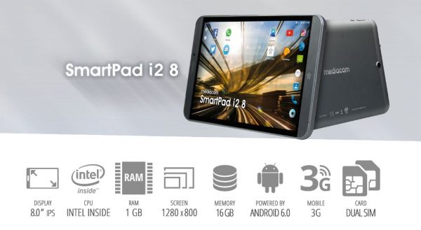 SmartPad i2 8   Mediacom