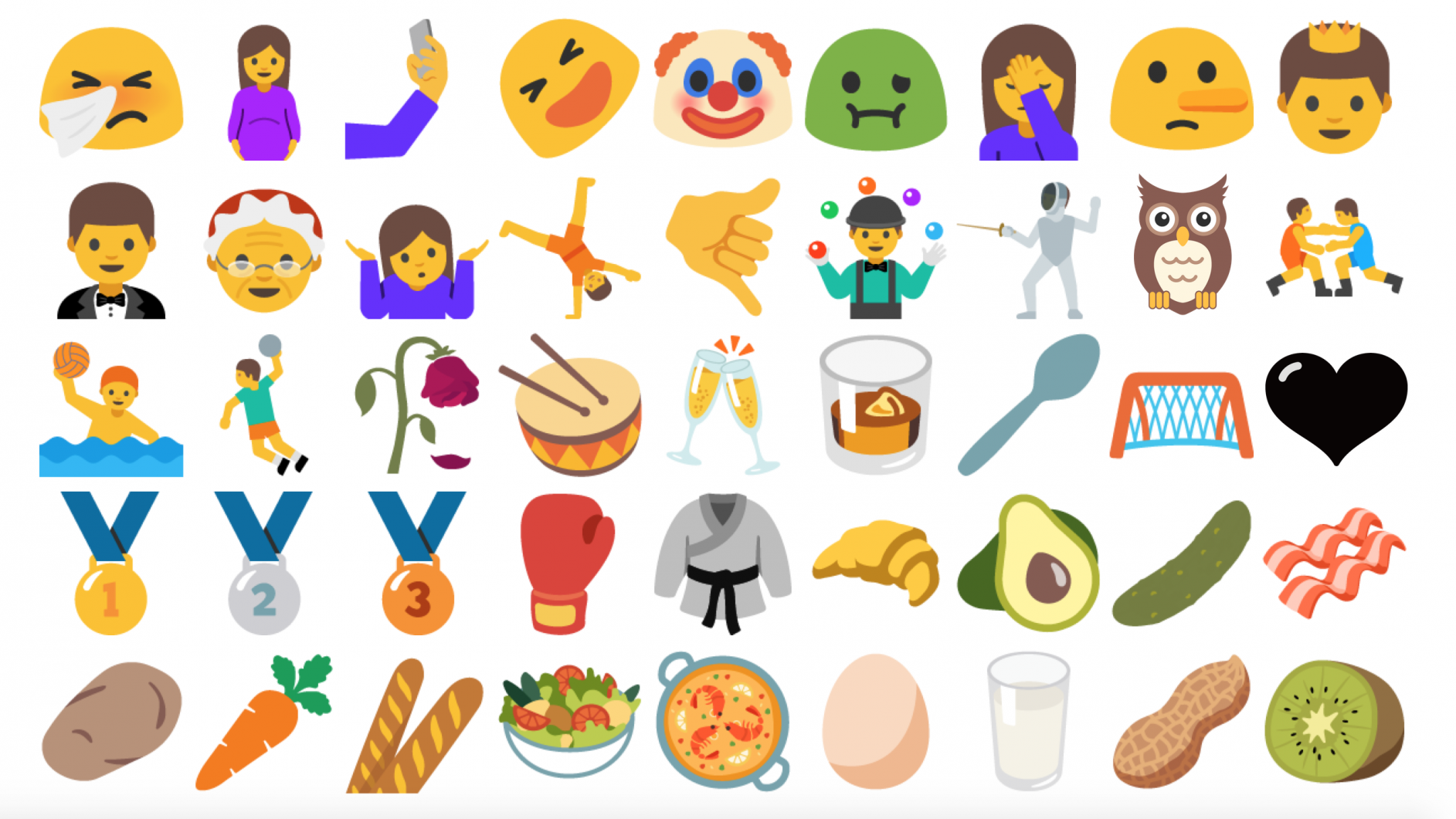 Nuove emoji Android 7.0 Nougat