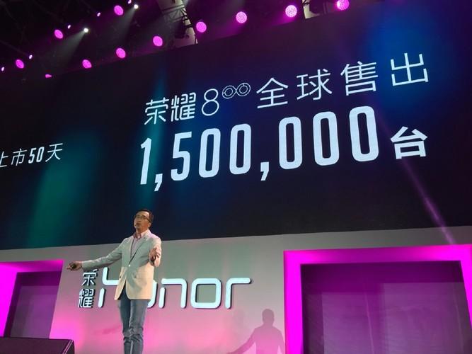 Huawei Honor 8 1,5M di vendite