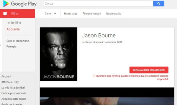 Jason Bourne   Film su Google Play