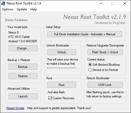 Nexus Root Toolkit 2.1.9