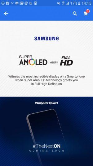 Samsung Galaxy On8 teaser ufficiale