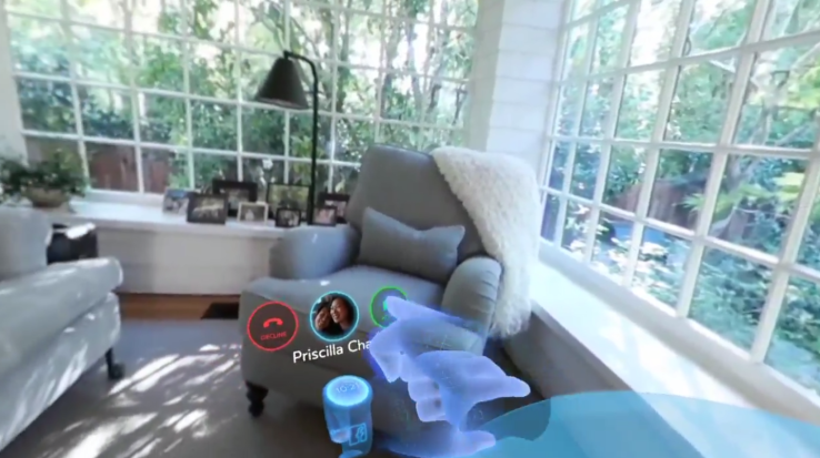 Facebook Messenger video chiamata via Oculus Rift (1)
