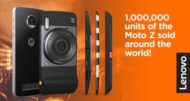 Lenovo ha venduto 1 milioni di Motorola Moto Z