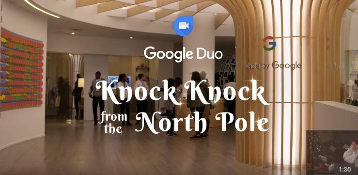 Google Duo Babbo Natale