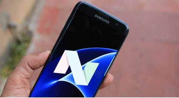 Samsung Galaxy S7 Android Nougat