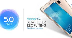 Honor 5C beta test Nougat