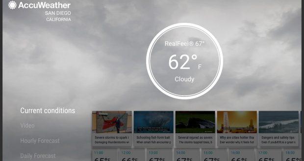 AccuWeather Android TV