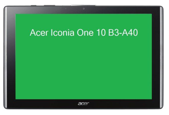 Acer Iconia One 10 (B3-A40)