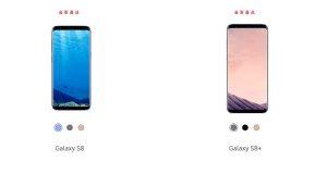 Samsung Galaxy S8 nuove colorazioni