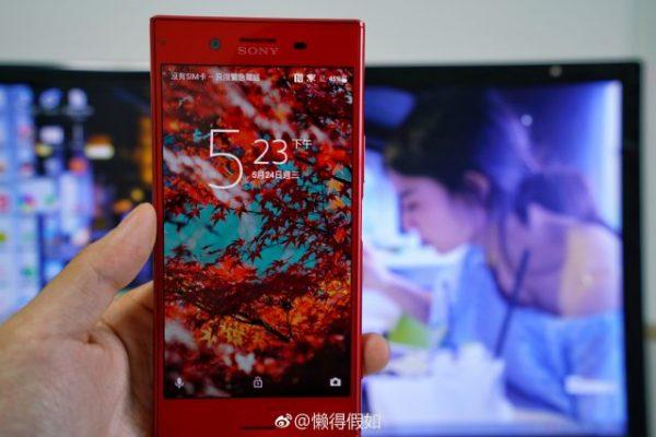 Sony Xperia XZ remium rosso