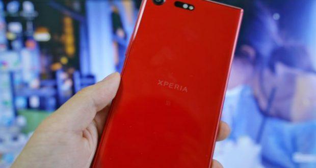 Sony Xperia XZ Premium rosso