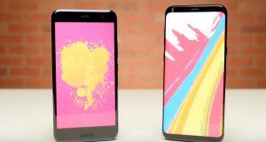 HTC U11 vs Samsung Galaxy S8 Plus