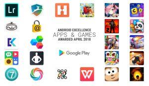 Android Excellence di Aprile