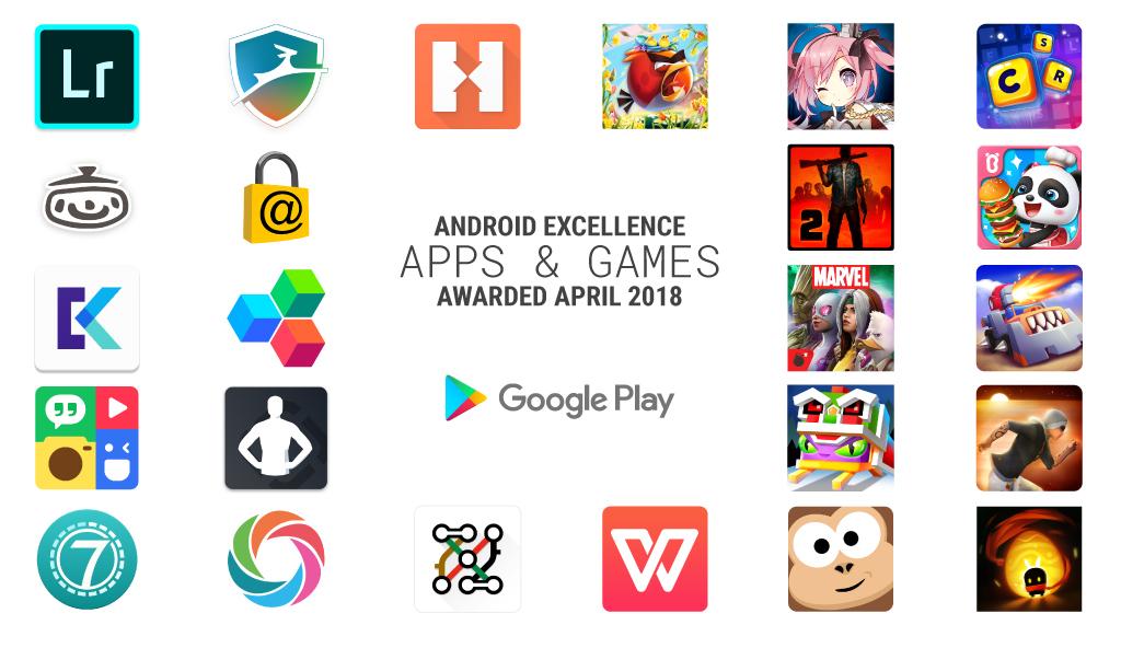 Android Excellence di Aprile
