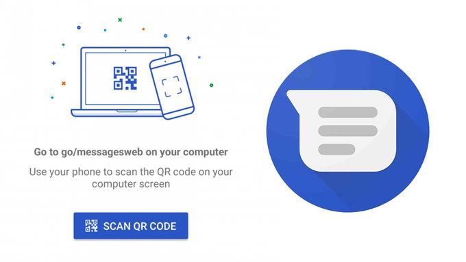 Google Messaggi web client