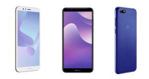 Huawei Y5, Y6, Y7 2018