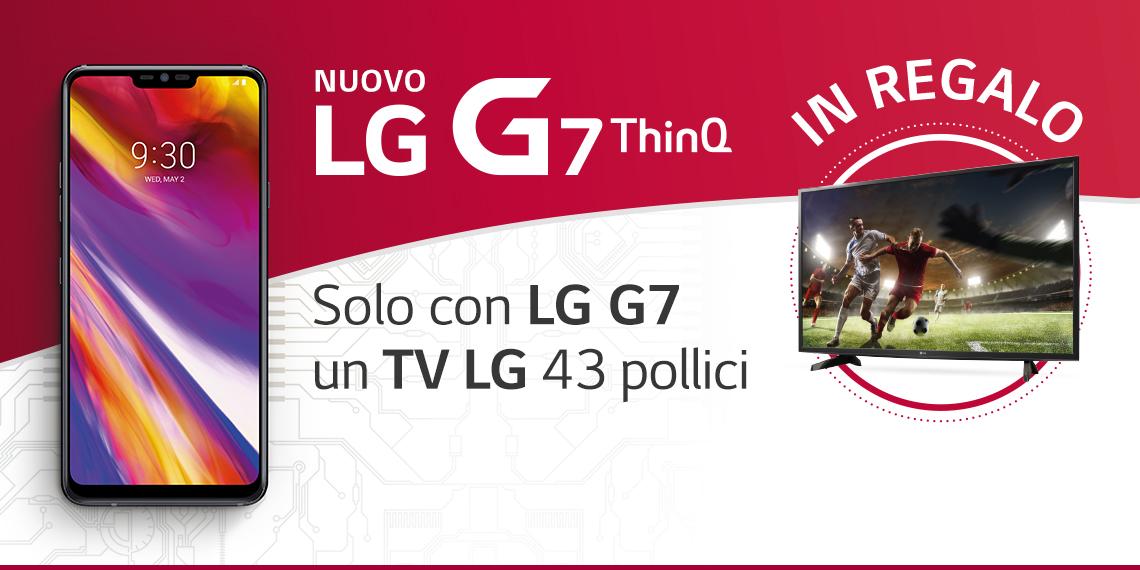 LG G7 ThinQ omaggio TV