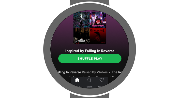 Spotify Lite Wear OS