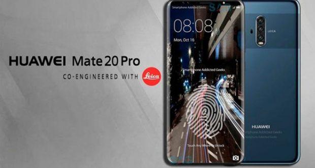 Huawei Mate 20 Pro concept