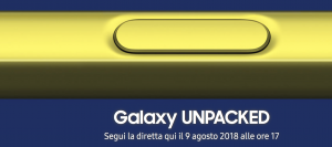 Samsung Galaxy Note 9 Unpacked 2018