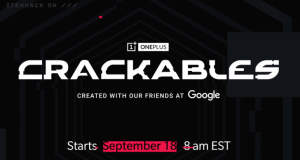 OnePlus e Google presentano Crackables