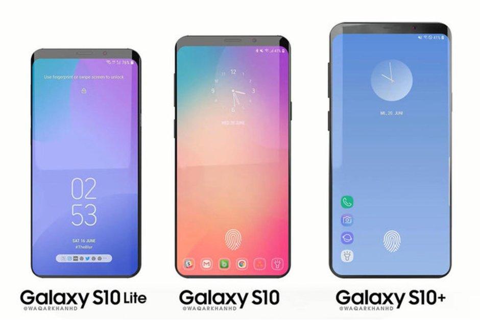 Samsung Galaxy S10 concept