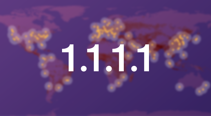 CloudFlare DNS 1.1.1.1