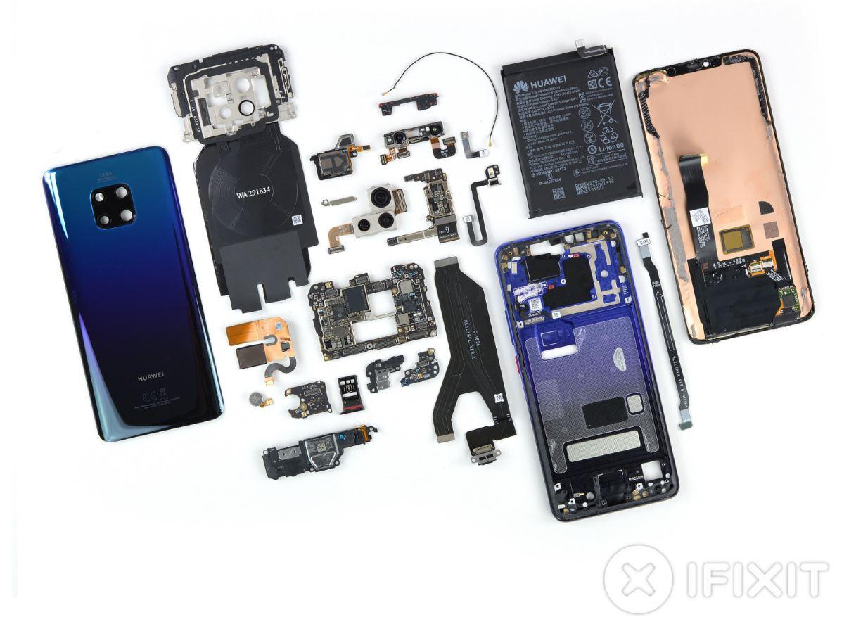 Huawei Mate 20 Pro teardown iFixit