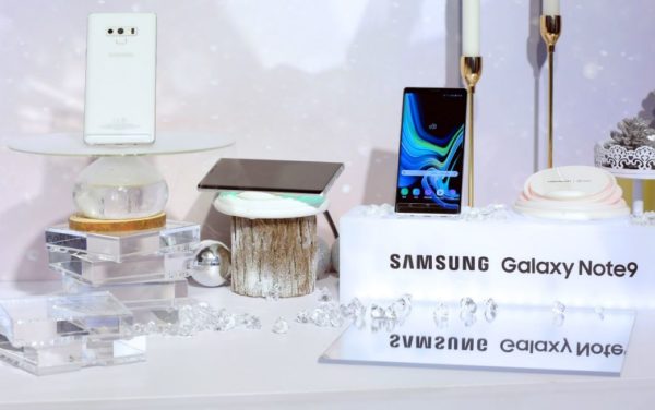 Samsung Galaxy Note 9 First Snow White
