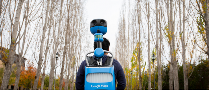 Google Street View equipaggiamento Trekker (1)