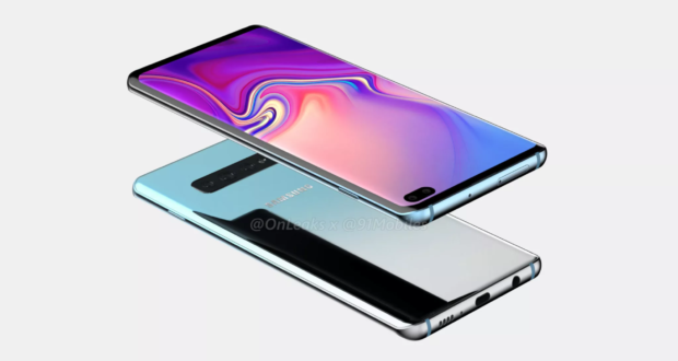 Samsung Galaxy S10 Plus render