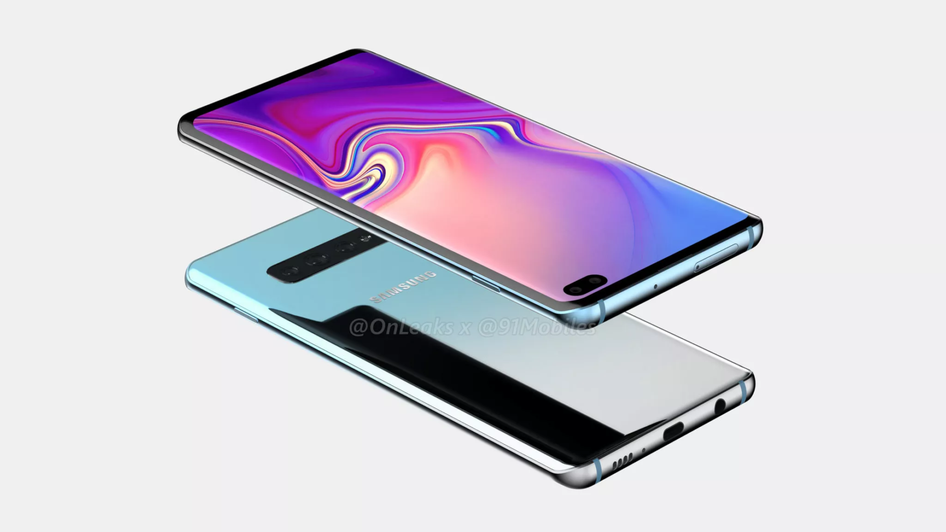Samsung Galaxy S10 Plus render