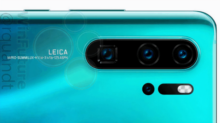 Huawei P30 Pro render